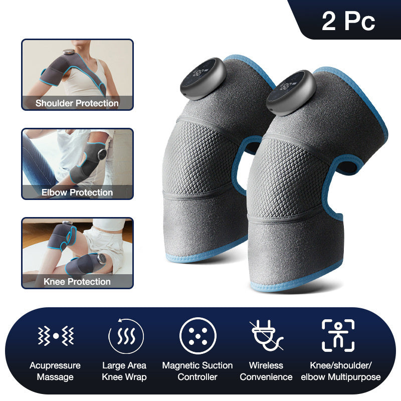 Easysist™ Heating Knee Electric Shoulder Vibrating Massage Pad