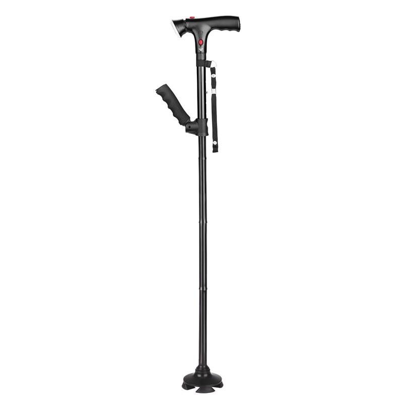 Easysist™ Foldable Crutch Foldable Adjustable Lightweight Aluminum Offset Walking Stick