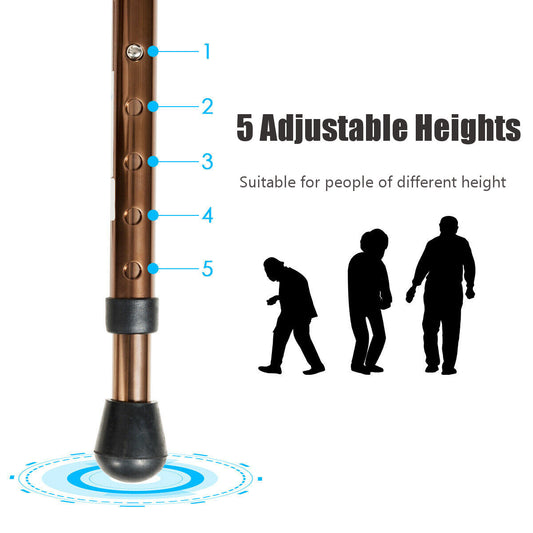 Easysist™ Alloy Walking Stick Stool